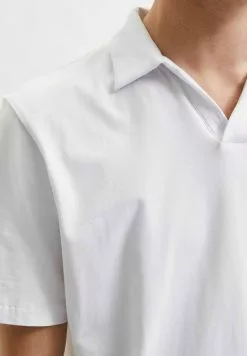 Selected Homme KURZÄRMELIGES - Polo - Bright White -Selected Homme Soldes Boutique b739a170b6084682b9b512d738d2deeb