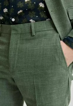 Selected Homme Pantalon Classique - Dark Green -Selected Homme Soldes Boutique b7af1712407c4880b8f1e0f4989af2f0