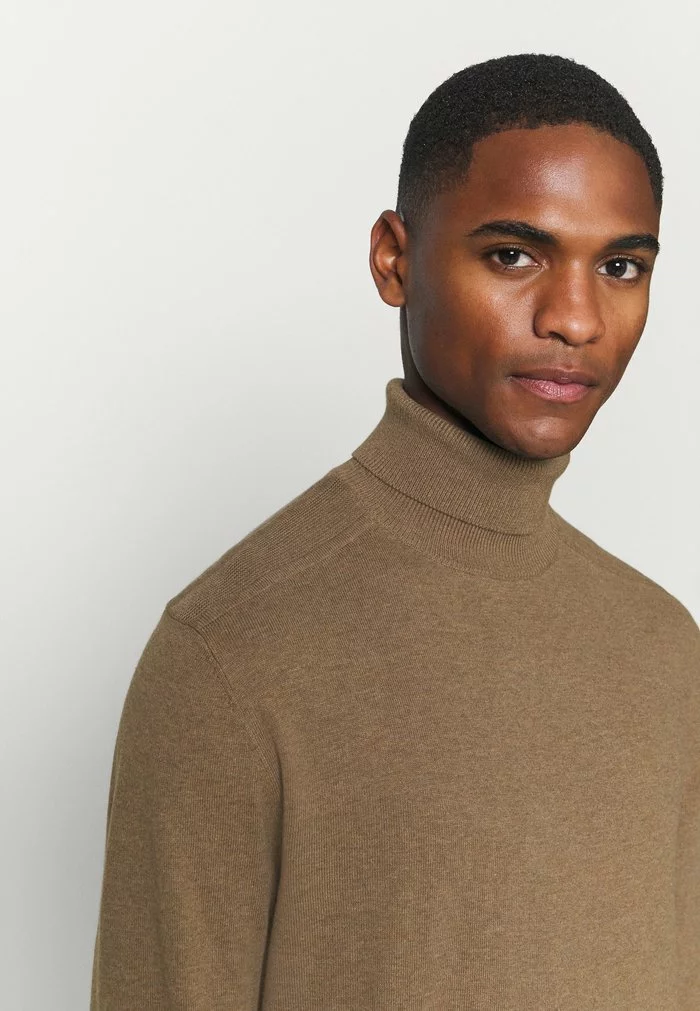 Selected Homme SLHBERG ROLL NECK - Pullover - Teak Melange 6 Selected Homme SLHBERG ROLL NECK - Pullover - Teak Melange – Image 6
