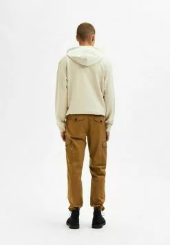 Selected Homme Pantalon Cargo - Ermine -Selected Homme Soldes Boutique b80fb7b4be1848f4887e1b170c0a5ddf