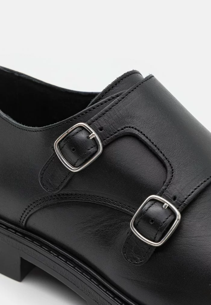 Selected Homme SLHBLAKE MONK SHOE - Mocassins - Black 6 Selected Homme SLHBLAKE MONK SHOE - Mocassins - Black – Image 6