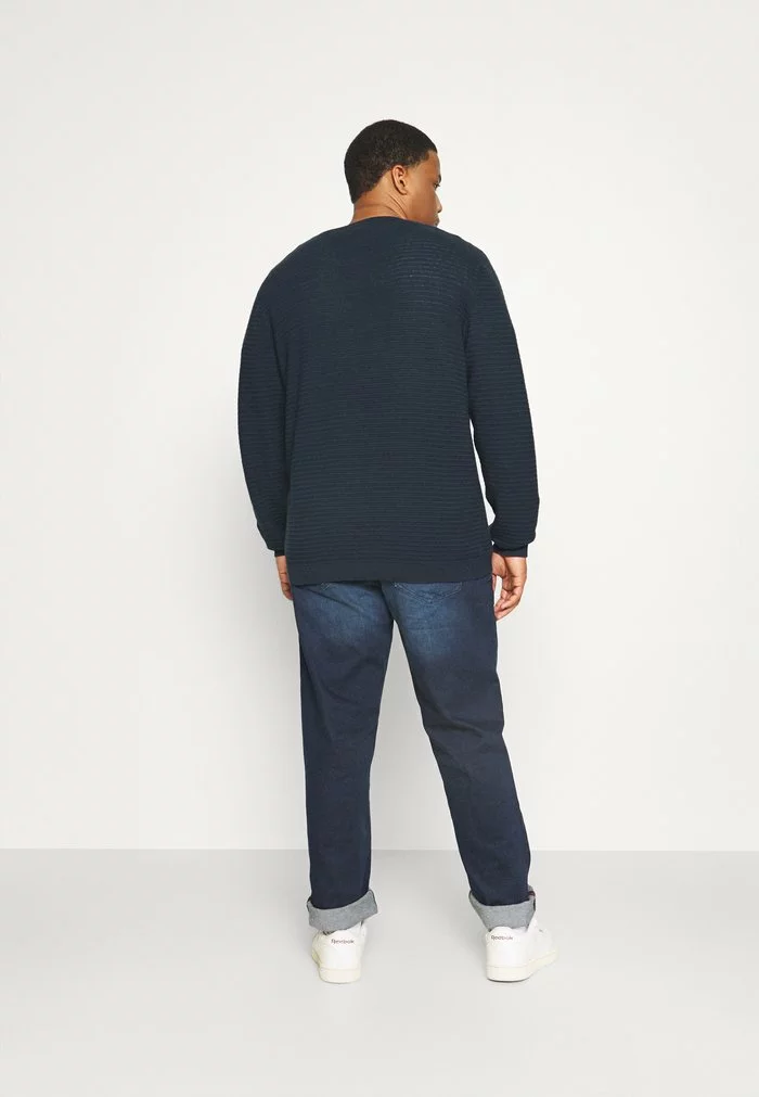 Selected Homme SLHMASEI CREW NECK - Pullover - Dress Blues 3 Selected Homme SLHMASEI CREW NECK - Pullover - Dress Blues – Image 3