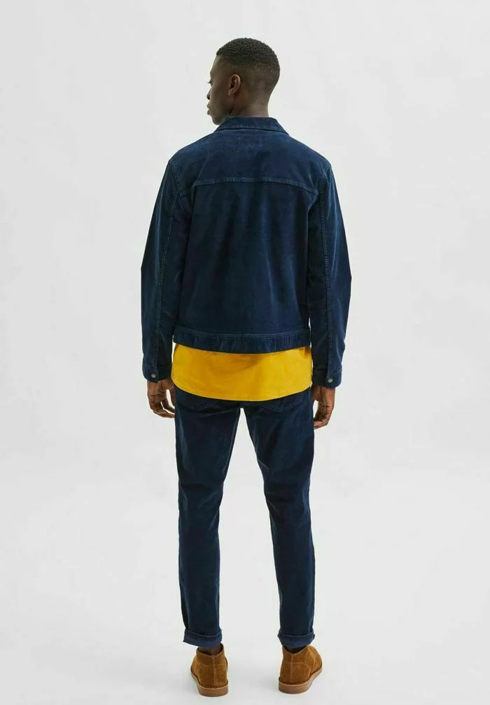 Selected Homme Veste Légère - Blue Indigo 3 Selected Homme Veste Légère - Blue Indigo – Image 3