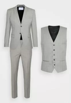 Selected Homme SLHMYLOLOGAN CHECK SUIT - Costume - Light Grey 20 Selected Homme SLHMYLOLOGAN CHECK SUIT - Costume - Light Grey -Selected Homme Soldes Boutique b909c287998f40c1bfddbe527a0a63ca