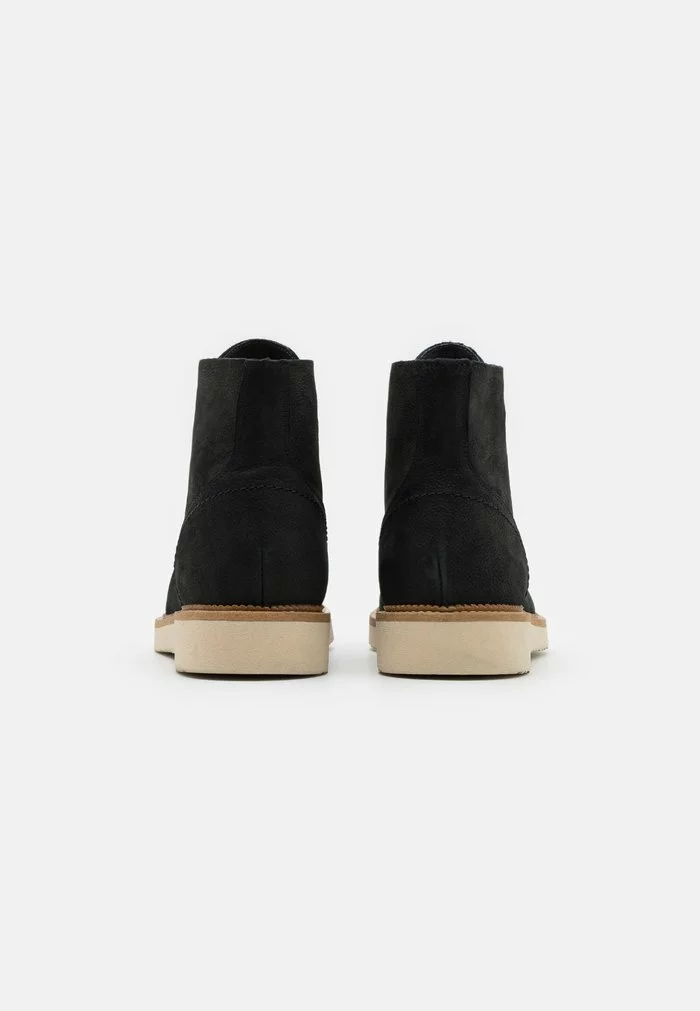 Selected Homme SLHTEO NEW MOC-TOE BOOT - Bottines à Lacets - Black 3 Selected Homme SLHTEO NEW MOC-TOE BOOT - Bottines à Lacets - Black – Image 3