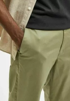 Selected Homme SLHLOOSE FLEX - Chino - Deep Lichen Green -Selected Homme Soldes Boutique ba137b96e678468cba94cb82b66eeec2