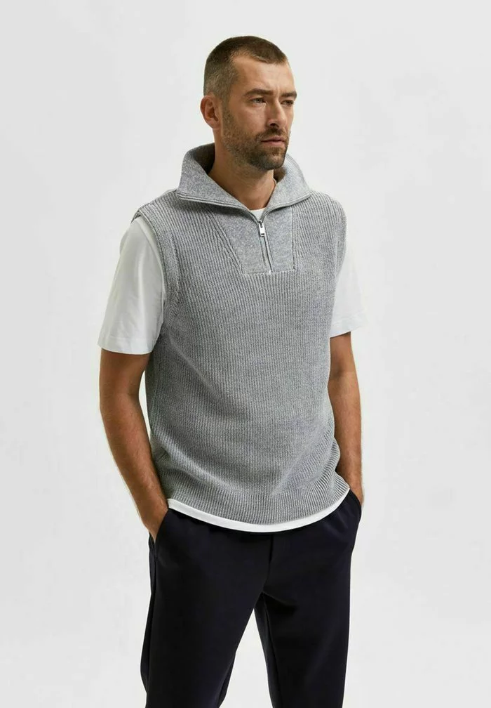 Selected Homme Pullover - Light Blue 1 Selected Homme Pullover - Light Blue