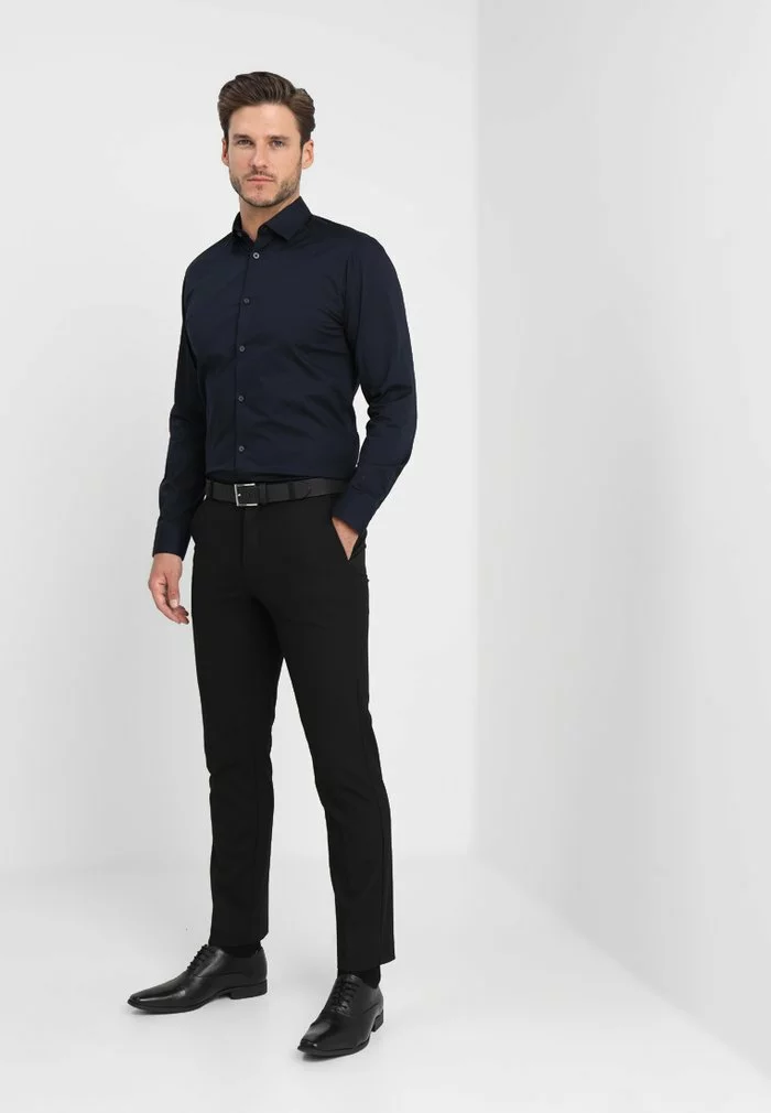 Selected Homme SLHSLIMBROOKLYN - Chemise Classique - Navy Blazer 2 Selected Homme SLHSLIMBROOKLYN - Chemise Classique - Navy Blazer – Image 2