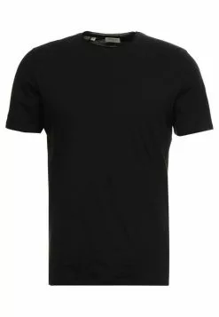Selected Homme SLHLUKE O-NECK TEE - T-shirt Basique - Black -Selected Homme Soldes Boutique bb959bd4bb7d4572b849dfa4a43943b3