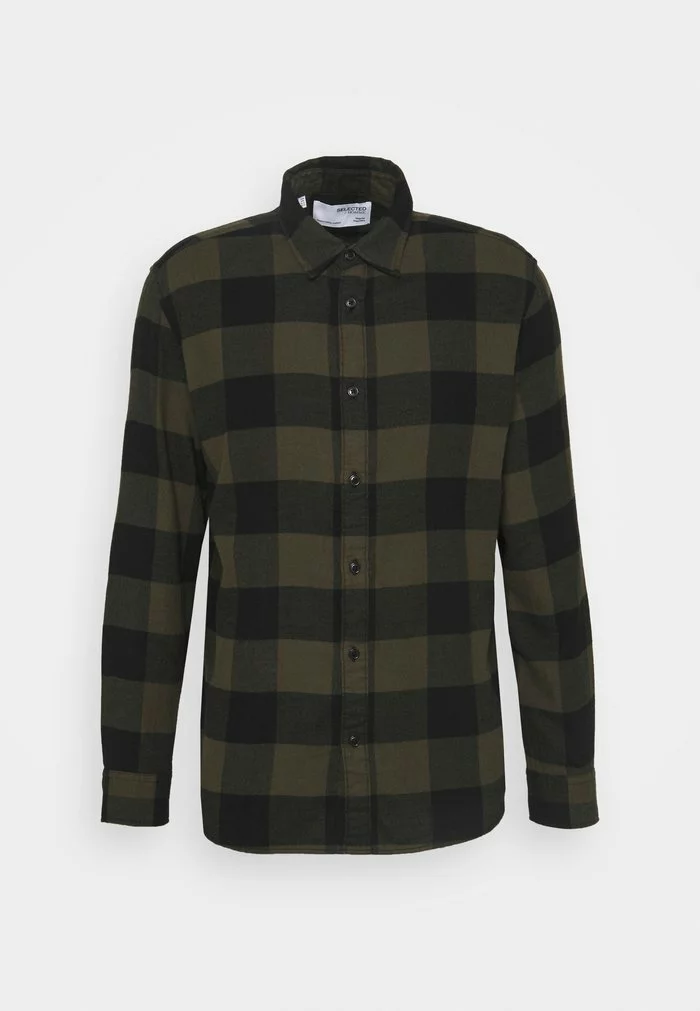 Selected Homme SLHREGBOX - Chemise - Dark Green 4 Selected Homme SLHREGBOX - Chemise - Dark Green – Image 4