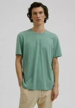Selected Homme T-shirt Imprimé - Granite Green