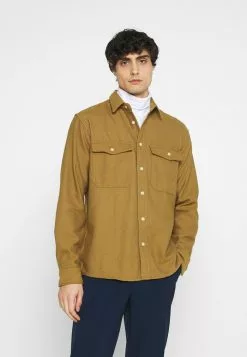 Selected Homme SLHLOOSETROY - Chemise - Dull Gold -Selected Homme Soldes Boutique bc40f8594ab84c5289343949ae5fe369