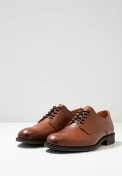 Selected Homme SLHLOUIS DERBY SHOE - Derbies & Richelieus - Cognac -Selected Homme Soldes Boutique bc48e9c4937849d088d29e86b49aea23