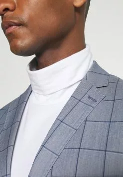 Selected Homme SLHSLIM KYLELOGAN - Blazer - Light Blue/blue -Selected Homme Soldes Boutique bd0db370c1c24b42b56c7ac7534ce34a