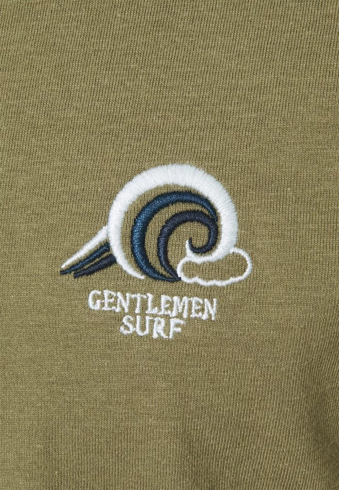 Selected Homme SLHFATE CAMP O NECK TEE - T-shirt Imprimé - Dusky Green 7 Selected Homme SLHFATE CAMP O NECK TEE - T-shirt Imprimé - Dusky Green – Image 7