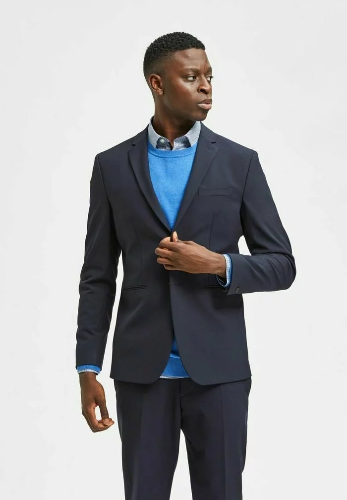Selected Homme SLIM FIT - Blazer - Dark Sapphire 1 Selected Homme SLIM FIT - Blazer - Dark Sapphire