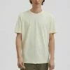 Selected Homme T-shirt Imprimé - Lemon Icing