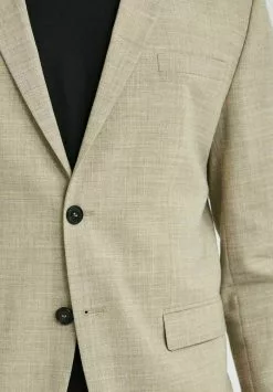 Selected Homme Blazer - Sand -Selected Homme Soldes Boutique be0f97fc82af49b0be4bc053620fa604