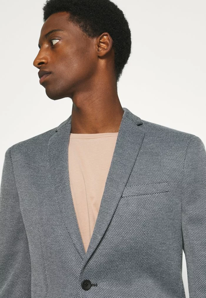 Selected Homme SLHSLIM MORRIS - Blazer - Medium Blue Melange 4 Selected Homme SLHSLIM MORRIS - Blazer - Medium Blue Melange – Image 4