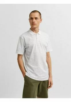 Selected Homme SLHHART - Polo - Bright White