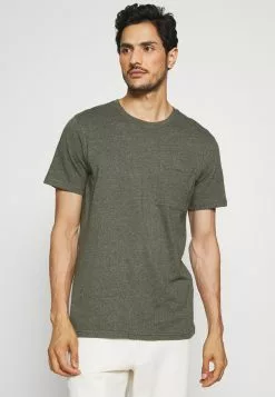 Selected Homme SLHDECKER O NECK TEE - T-shirt Basique - Forest Night -Selected Homme Soldes Boutique bfaee097b5154e59b4b8d49f42db5df8