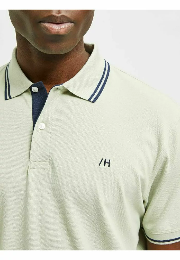 Selected Homme SLHAZE SPORT - Polo - Olive 4 Selected Homme SLHAZE SPORT - Polo - Olive – Image 4