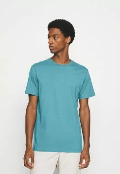 Selected Homme SLHNORMAN SS O-NECK S NOOS - T-shirt Basique - Bluejay