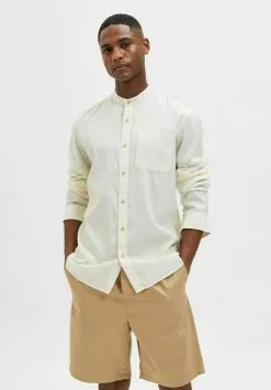 Selected Homme Chemise - Egret