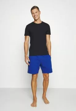 Selected Homme SLHNEWPIMA O NECK TEE 3 PACK - T-shirt Basique - Black