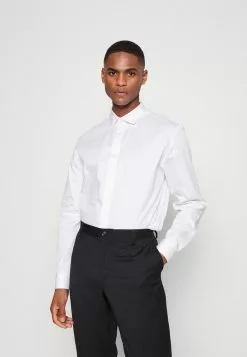 Selected Homme SLHSLIMMULTI 2 PACK - Chemise Classique - White/black -Selected Homme Soldes Boutique c2d1d7b27b9f4ba392b1a44affaabfc7