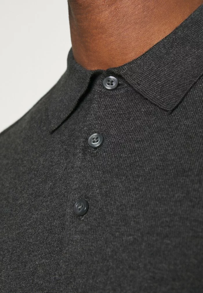 Selected Homme SLHBERG - Polo - Antracit 6 Selected Homme SLHBERG - Polo - Antracit – Image 6