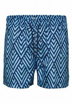 Selected Homme BEDRUKTE - Short De Bain - Insignia Blue -Selected Homme Soldes Boutique c34594d2b34848fe99094c11f57348a1