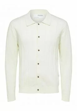 Selected Homme Gilet - White, Lilac