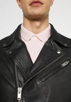 Selected Homme SLHICONIC BIKER - Veste En Cuir - Black 14 Selected Homme SLHICONIC BIKER - Veste En Cuir - Black -Selected Homme Soldes Boutique c38604d43ef14ee28d0791f3bb90a0af