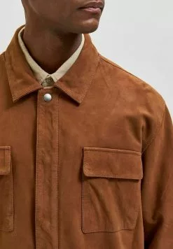 Selected Homme SHACKET - Veste En Cuir - Friar Brown 8 Selected Homme SHACKET - Veste En Cuir - Friar Brown -Selected Homme Soldes Boutique c3bcff86257540fbb6cd1cdff28bd1ca