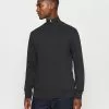 Selected Homme SLHBERG HALF ZIP - Pullover - Antracit/melange