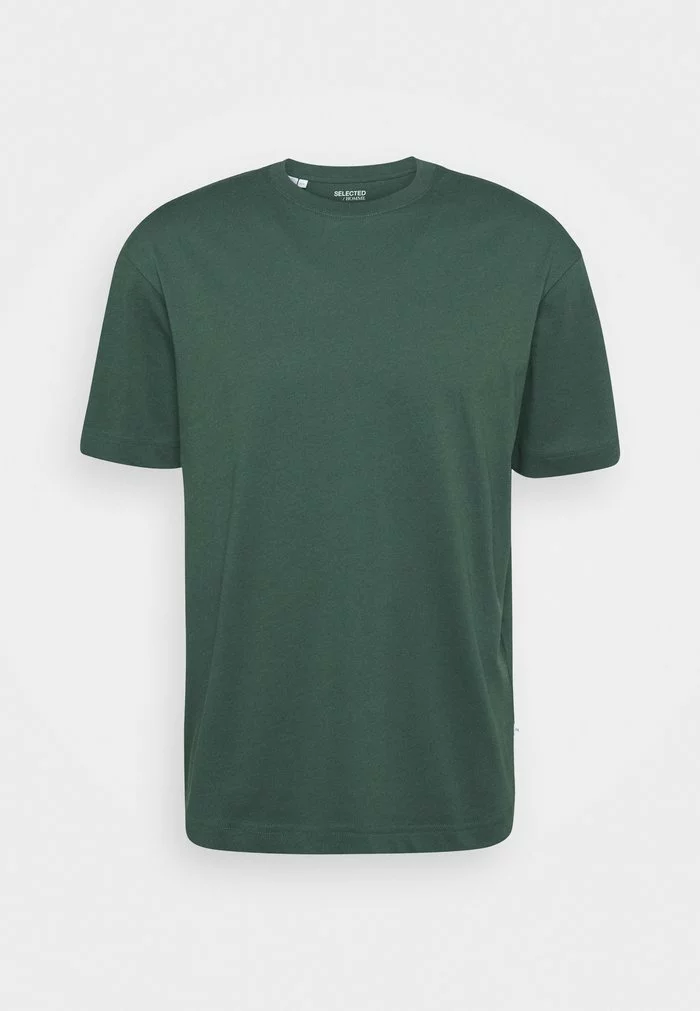 Selected Homme SLHLOOSEGILMAN O NECK TEE - T-shirt Basique - Sycamore 7 Selected Homme SLHLOOSEGILMAN O NECK TEE - T-shirt Basique - Sycamore – Image 7