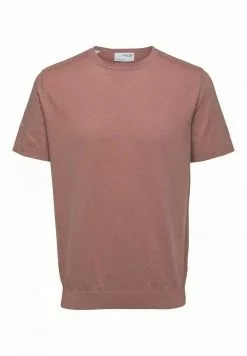 Selected Homme T-shirt Basique - Ash Rose -Selected Homme Soldes Boutique c4698d6f2831432481e75e57c85059d5