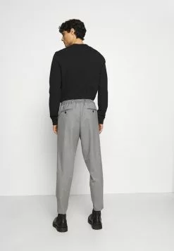 Selected Homme SLHSLIMTAPE PIN - Pantalon Classique - Grey -Selected Homme Soldes Boutique c55cc40763964116955257ccb76547fa