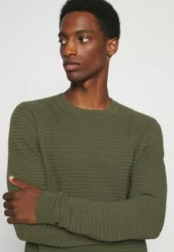 Selected Homme SLHMASEI CREW NECK - Pullover - Forest Night -Selected Homme Soldes Boutique c576bc80910c4c04aa38bb6ff33356cf