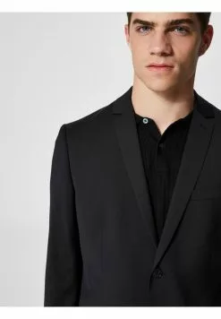 Selected Homme Blazer - Black -Selected Homme Soldes Boutique c57b44f7d57345639097fca3a8719802
