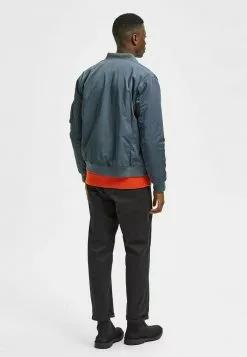 Selected Homme Blouson Bomber - India Ink -Selected Homme Soldes Boutique c5b9758bd48646e8910d3031c9c8ff36