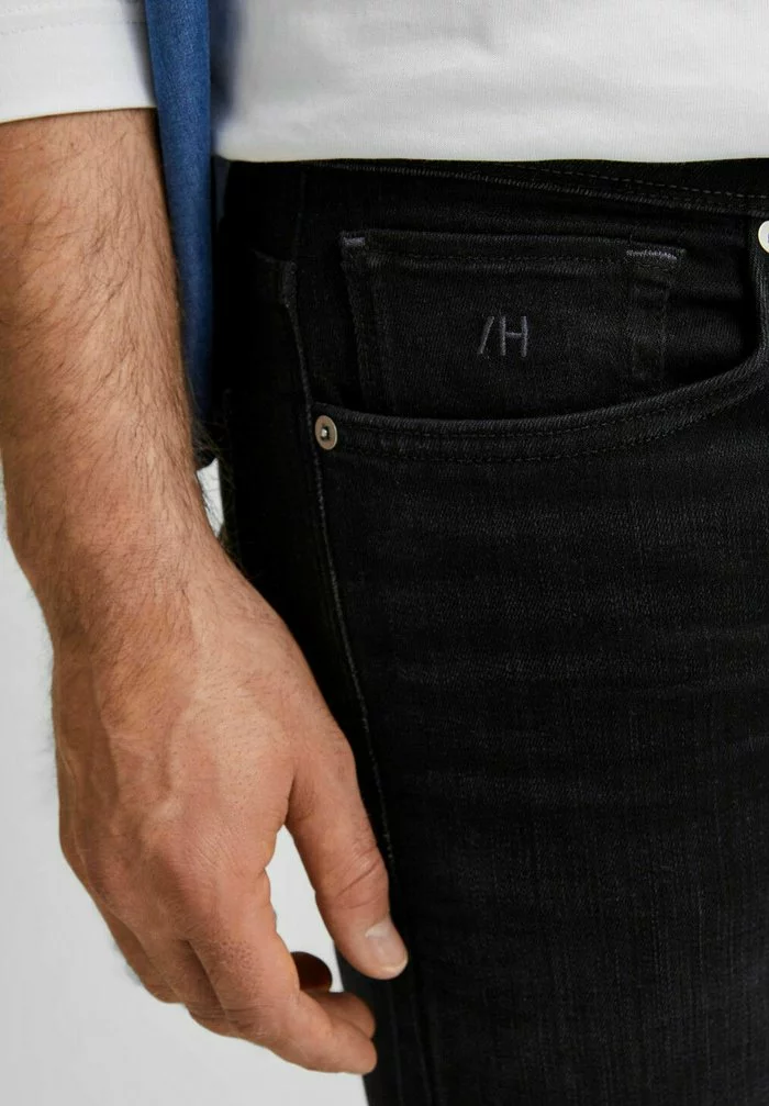 Selected Homme SCOTT - Jean Slim - Black Denim 4 Selected Homme SCOTT - Jean Slim - Black Denim – Image 4