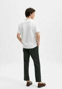 Selected Homme KURZÄRMELIGES - Polo - Bright White -Selected Homme Soldes Boutique c6f57607e7cc40f3b1126d7120351bb3