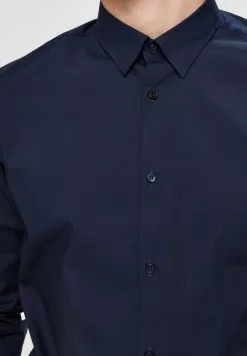 Selected Homme SLIM FIT - Chemise - Navy Blazer -Selected Homme Soldes Boutique c7a7f721b5de4c8da0247bf3653ac9c8