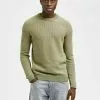 Selected Homme Pullover - Deep Lichen Green