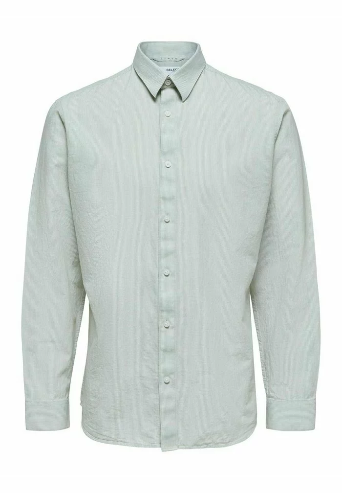 Selected Homme SLHSLIMNEW - Chemise - Olive Green 5 Selected Homme SLHSLIMNEW - Chemise - Olive Green – Image 5