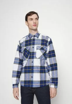 Selected Homme SLHLOOSEJAX OVERSHIRT - Veste Mi-saison - Estate Blue -Selected Homme Soldes Boutique c81dd69ff6d141f5949fc6b6ba0b1f00