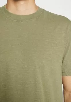 Selected Homme SLHRELAXHERB O NECK TEE - T-shirt Basique - Aloe -Selected Homme Soldes Boutique c82d2fafe01045429c0802965559beb8