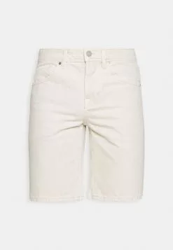 Selected Homme SLHSTRAIGHT SCOTT - Short En Jean - Egret -Selected Homme Soldes Boutique c8bb3003793c4c299dccd81627f16259